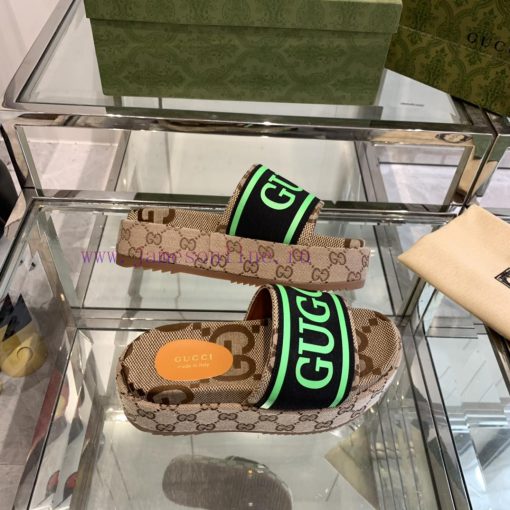 Gucci 2024SS Latest Limited Edition Thick Bottom Slippers ️️ Top Quality Available for Purchyb8a20f9 - Image 8