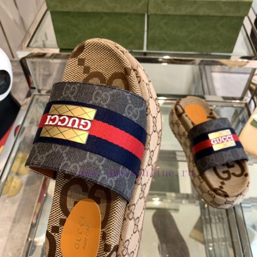Gucci 2024SS Latest Limited Edition Thick Bottom Slippers ️️ Top Quality Available for Purchoeb8vvgk - Image 6