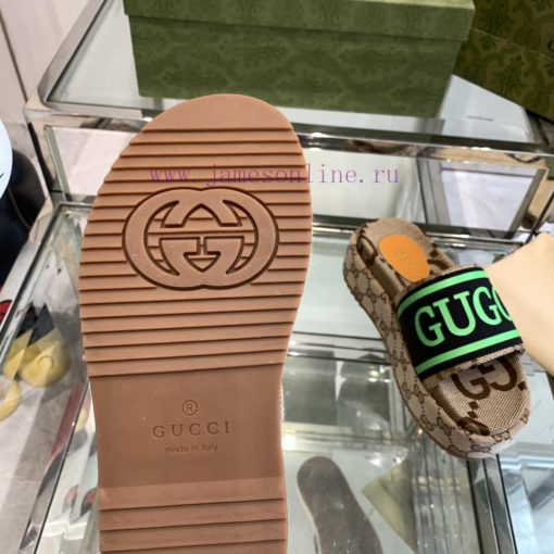 Gucci 2024SS Latest Limited Edition Thick Bottom Slippers ️️ Top Quality Available for Purchyb8a20f9 - Image 10