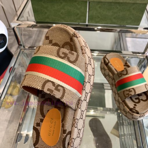 Gucci 2024SS Latest Limited Edition Thick Bottom Slippers ️️ Top Quality Available for Purchhimhgclp - Image 6
