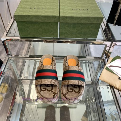 Gucci 2024SS Latest Limited Edition Thick Bottom Slippers ️️ Top Quality Available for Purchklq1ttie - Image 2