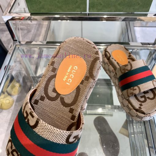 Gucci 2024SS Latest Limited Edition Thick Bottom Slippers ️️ Top Quality Available for Purchklq1ttie - Image 5