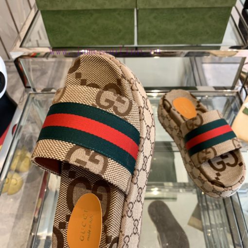 Gucci 2024SS Latest Limited Edition Thick Bottom Slippers ️️ Top Quality Available for Purchklq1ttie - Image 6