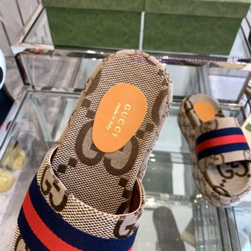 Gucci 2024SS Latest Limited Edition Thick Bottom Slippers ️️ Top Quality Available for Purchevefnnh4 - Image 5