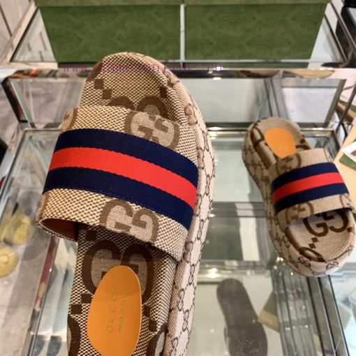Gucci 2024SS Latest Limited Edition Thick Bottom Slippers ️️ Top Quality Available for Purchevefnnh4 - Image 6
