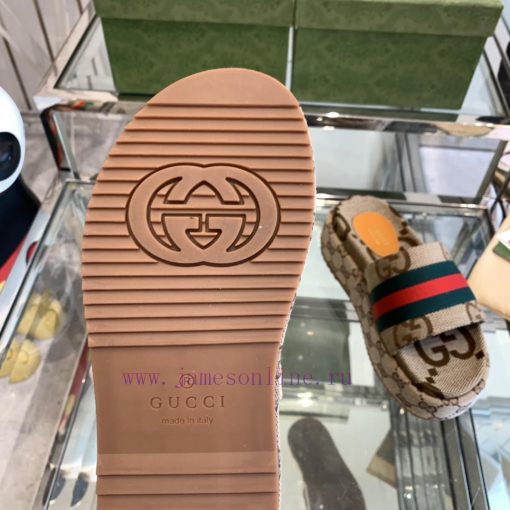 Gucci 2024SS Latest Limited Edition Thick Bottom Slippers ️️ Top Quality Available for Purchklq1ttie - Image 10