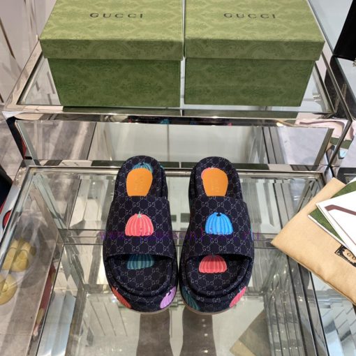 Gucci 2024SS Latest Limited Edition Thick Bottom Slippers ️️ Top Quality Available for Purchkz6pgcay - Image 2