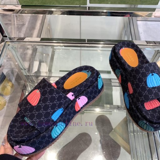 Gucci 2024SS Latest Limited Edition Thick Bottom Slippers ️️ Top Quality Available for Purchkz6pgcay - Image 4