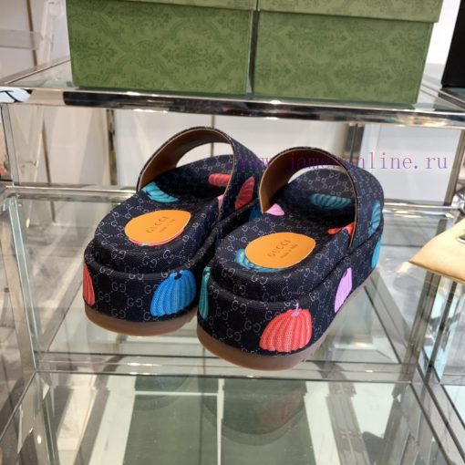 Gucci 2024SS Latest Limited Edition Thick Bottom Slippers ️️ Top Quality Available for Purchkz6pgcay - Image 8