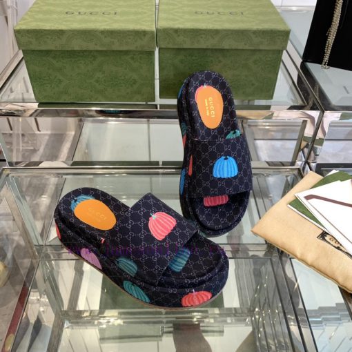 Gucci 2024SS Latest Limited Edition Thick Bottom Slippers ️️ Top Quality Available for Purchkz6pgcay - Image 9