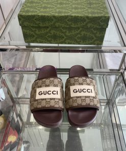 Gucci 24ss Spring/Summer New Couple's Slippers ️️ Super Comfortable Bare Leg Wear, Full Retug16q9iin