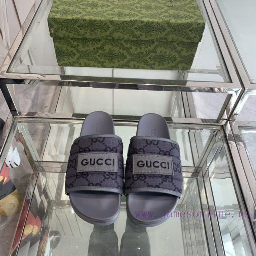 Gucci 24ss Spring/Summer New Couple's Slippers ️️ Super Comfortable Bare Leg Wear, Full Retut8q5uvmv