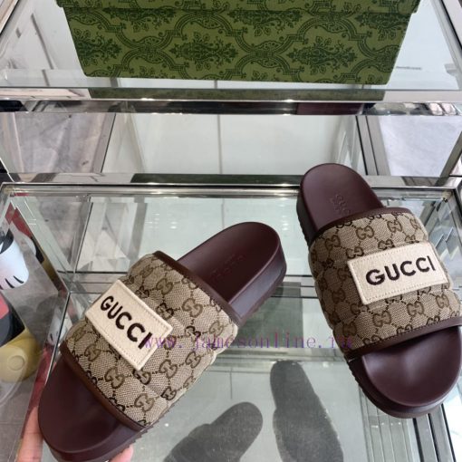 Gucci 24ss Spring/Summer New Couple's Slippers ️️ Super Comfortable Bare Leg Wear, Full Retug16q9iin - Image 4