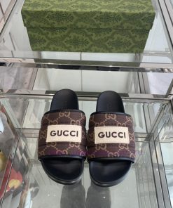 Gucci 24ss Spring/Summer New Couple's Slippers ️️ Super Comfortable Bare Leg Wear, Full Retu7v4xj64v