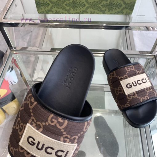 Gucci 24ss Spring/Summer New Couple's Slippers ️️ Super Comfortable Bare Leg Wear, Full Retu7v4xj64v - Image 5