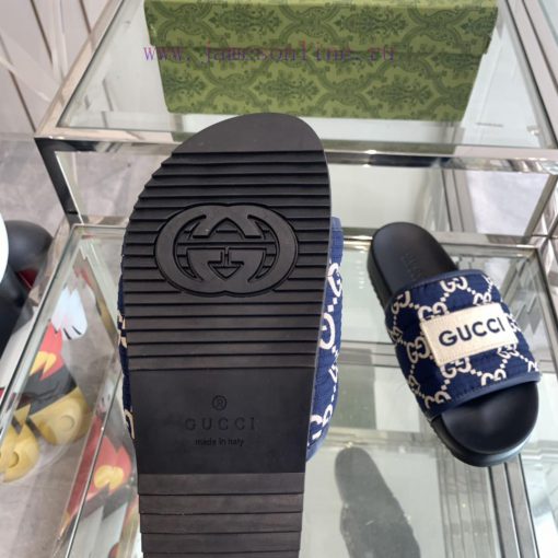 Gucci 24ss Spring/Summer New Couple's Slippers ️️ Super Comfortable Bare Leg Wear, Full Retu4dhigra3 - Image 10