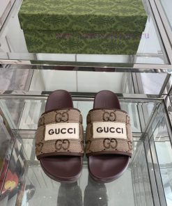 Gucci 24ss Spring/Summer New Couple's Slippers ️️ Super Comfortable Bare Leg Wear, Full Retu2fcq0qub