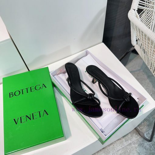 Bottega Veneta 24 Spring/Summer Easy Strap Cat Heel Slippers Sandals Ins&Xiaohongshu Many Inwvtyjub3 - Image 6