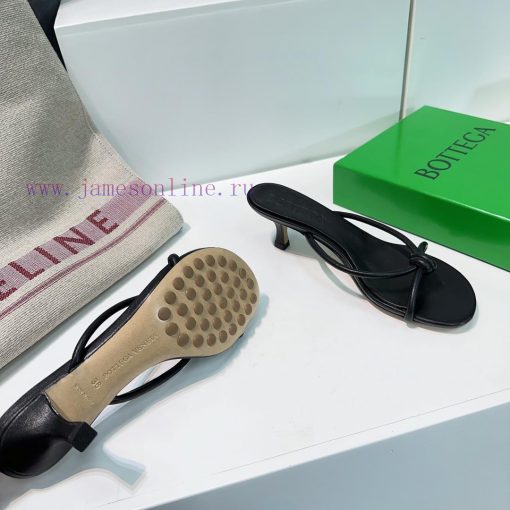 Bottega Veneta 24 Spring/Summer Easy Strap Cat Heel Slippers Sandals Ins&Xiaohongshu Many Inwvtyjub3 - Image 9