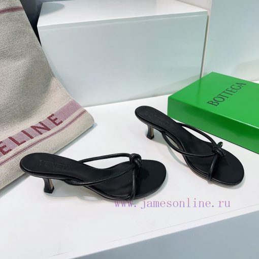 Bottega Veneta 24 Spring/Summer Easy Strap Cat Heel Slippers Sandals Ins&Xiaohongshu Many Inwvtyjub3 - Image 10