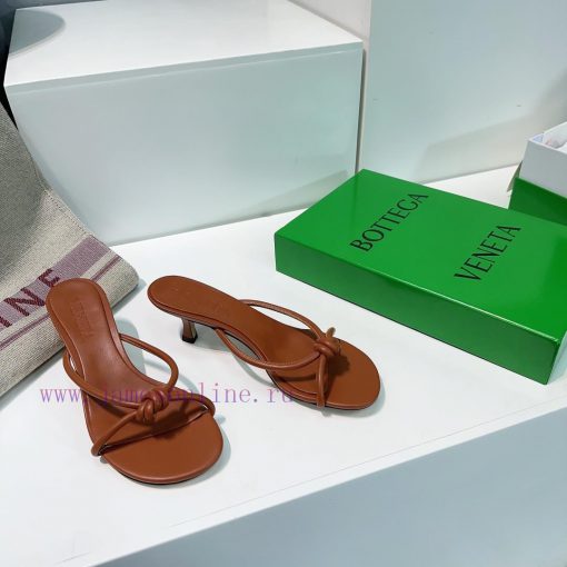 Bottega Veneta 24 Spring/Summer Easy Strap Cat Heel Slippers Sandals Ins&Xiaohongshu Many Ink6jj83pi - Image 2