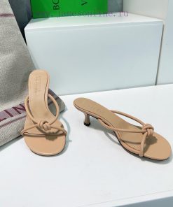 Bottega Veneta 24 Spring/Summer Easy Strap Cat Heel Slippers Sandals Ins&Xiaohongshu Many Incq7bz5p7