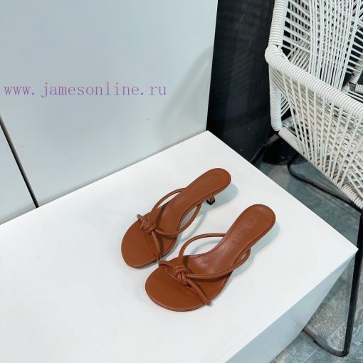 Bottega Veneta 24 Spring/Summer Easy Strap Cat Heel Slippers Sandals Ins&Xiaohongshu Many Ink6jj83pi - Image 7