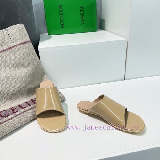 Bottega Veneta's 2024BV brand new deep mouth candy colored round toe round heel flat bottomeu3ywf1y4 - Image 2
