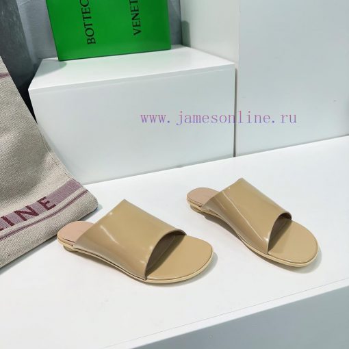 Bottega Veneta's 2024BV brand new deep mouth candy colored round toe round heel flat bottomeu3ywf1y4 - Image 3