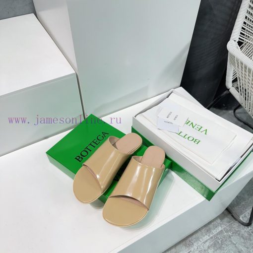 Bottega Veneta's 2024BV brand new deep mouth candy colored round toe round heel flat bottomeu3ywf1y4 - Image 8