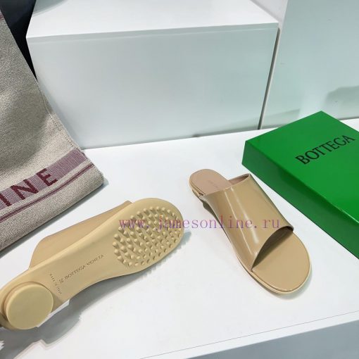 Bottega Veneta's 2024BV brand new deep mouth candy colored round toe round heel flat bottomeu3ywf1y4 - Image 10