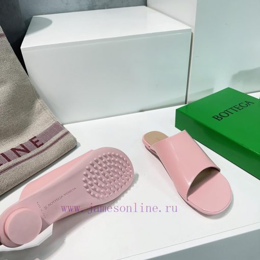 Bottega Veneta's 2024BV brand new deep mouth candy colored round toe round heel flat bottomegm3y6r9k - Image 3