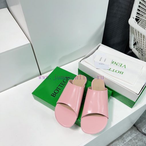 Bottega Veneta's 2024BV brand new deep mouth candy colored round toe round heel flat bottomegm3y6r9k - Image 4
