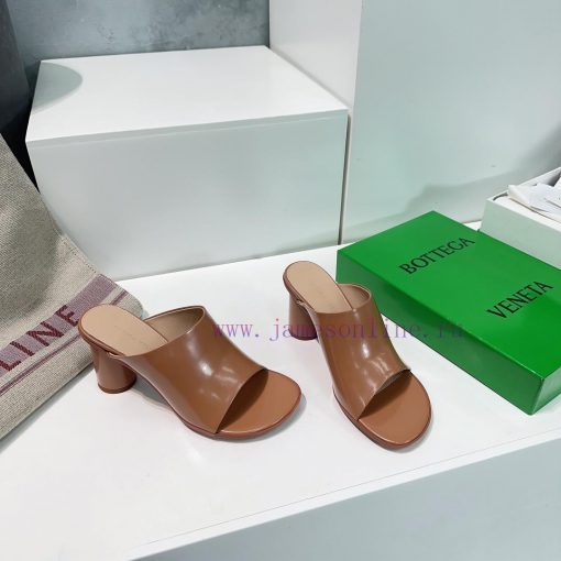 Bottega Veneta's 2024BV brand new deep mouth candy colored round toe round heel flat bottomethb917m5 - Image 2