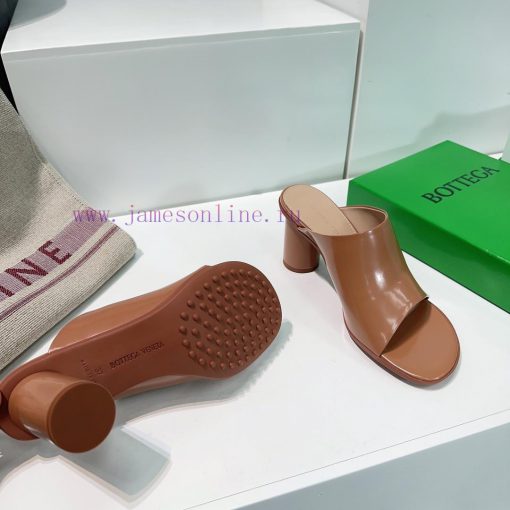 Bottega Veneta's 2024BV brand new deep mouth candy colored round toe round heel flat bottomethb917m5 - Image 4
