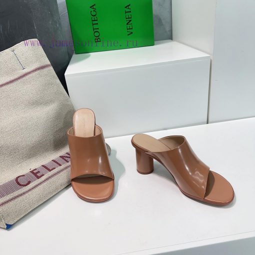 Bottega Veneta's 2024BV brand new deep mouth candy colored round toe round heel flat bottomethb917m5 - Image 9