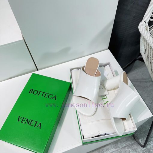Bottega Veneta's 2024BV brand new deep mouth candy colored round toe round heel flat bottomehjzmrgby - Image 7