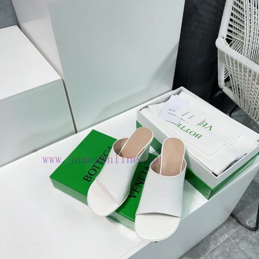 Bottega Veneta's 2024BV brand new deep mouth candy colored round toe round heel flat bottomehjzmrgby - Image 8