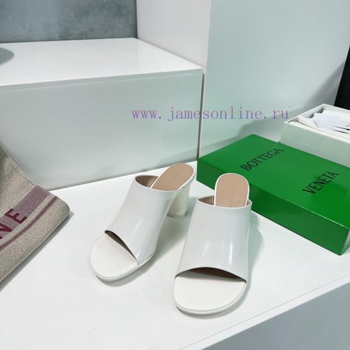 Bottega Veneta's 2024BV brand new deep mouth candy colored round toe round heel flat bottomehjzmrgby - Image 9