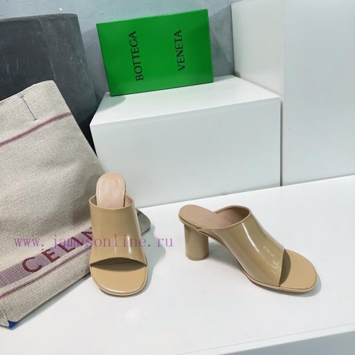 Bottega Veneta's 2024BV brand new deep mouth candy colored round toe round heel flat bottome6vpytupe - Image 10