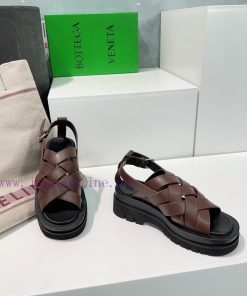 Bottega Veneta 24 Spring/Summer BV Knitted Upper Roman Sandals BV Popular Knitted Explosive tg6e00fm