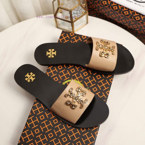 19818-2 Toribechi Flat Dragged Sandals, made of cowhide fabric, available in black, burgundyikmdj0w3 - Image 7