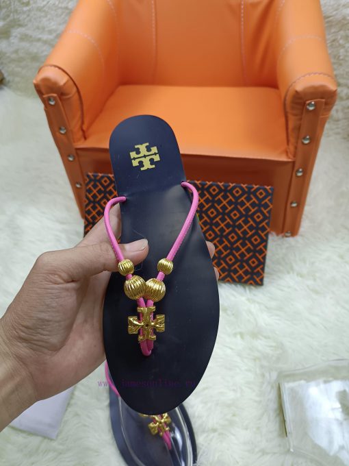 20612-3 Toribechi flat bottomed sandals, made of cowhide fabric, available in black, red, piktj4mehy - Image 3