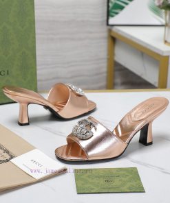 Original reproductionmostGucci 24ss Early Spring New Double G Crystal Diamond Buckle, Middlemlup7008