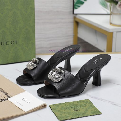 Original reproductionmostGucci 24ss Early Spring New Double G Crystal Diamond Buckle, Middle8ycpmz5i - Image 3
