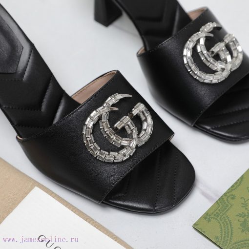 Original reproductionmostGucci 24ss Early Spring New Double G Crystal Diamond Buckle, Middle8ycpmz5i - Image 9