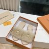 Top tierLouis Vuitton LV wool mopLimited edition home hotel slippers made of fur and top-qua70ulgq3k