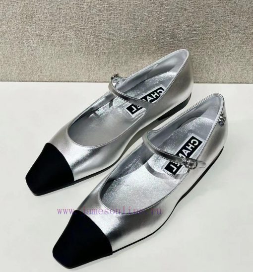 Silver24p Early Spring Mary Jane Shoes Small Square Head Single ShoesThe development processmr5ido25 - Image 2