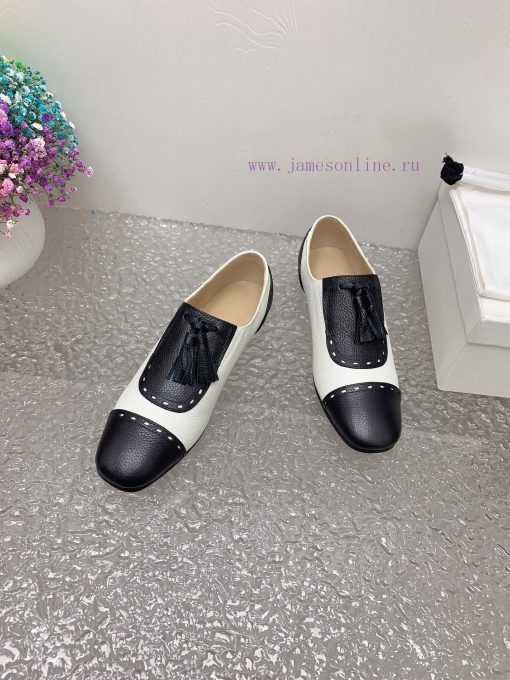 HIDEMI 2024 Early Spring New LeFu Shoes Fashionable Color Matching Looks Good ️ Easy to Wearpk8krbtj - Image 4