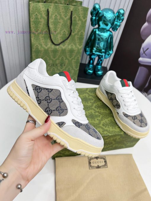 Gucci low-quality casual sports shoes, with top-notch oil edge craftsmanship, are a one-to-omzabqe9i - Image 4